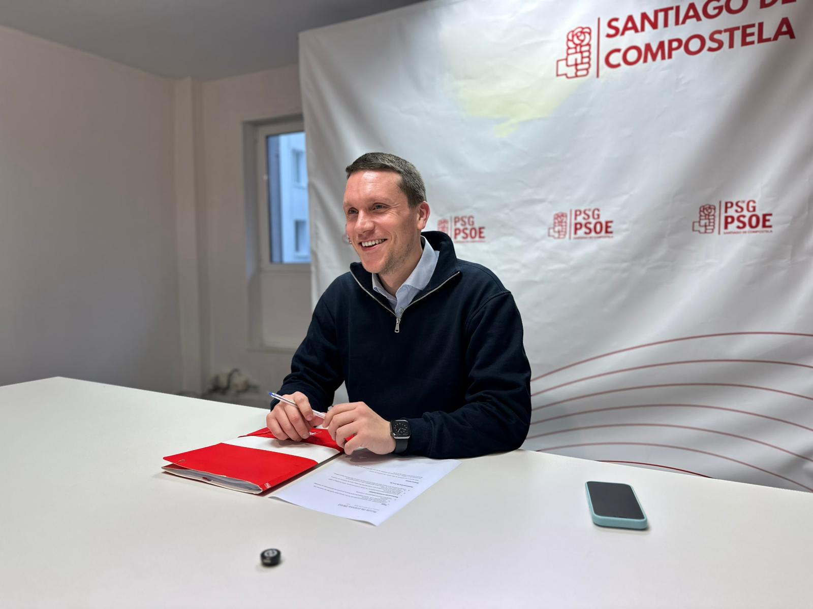 O PSdeG esixe á Xunta a reparación inmediata dos centros educativos de Santiago e acusa ao PP de mirar para outro lado